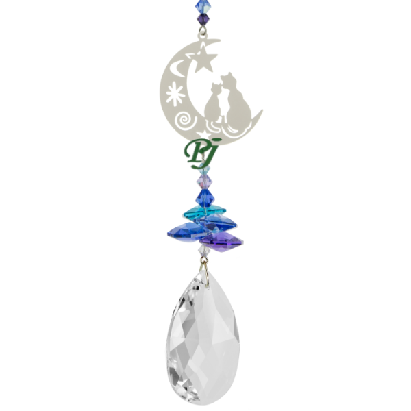 Fantasia De Cristal Dos Gatos En La Luna – Tierra Zen