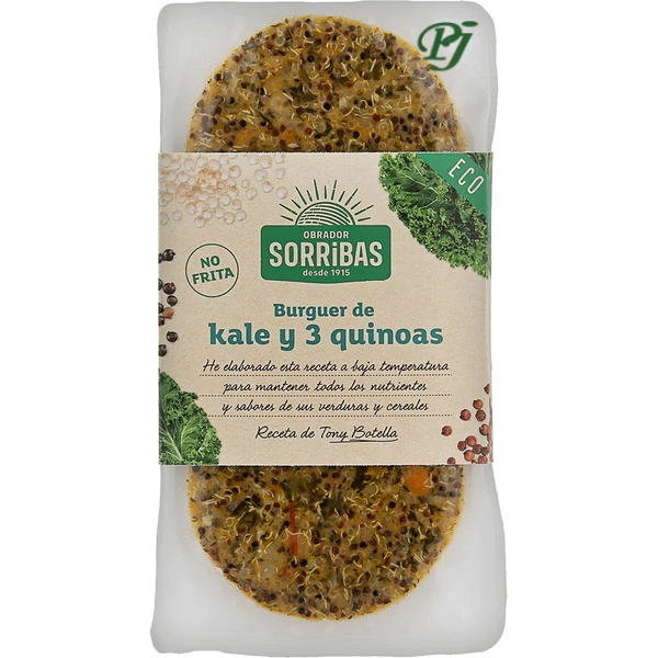 Burger Kale Y 3 Quinoas Obrador – Biogra