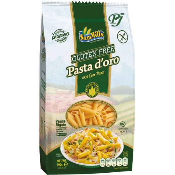 Penne Rigate Plumas 500Gr – Sammills