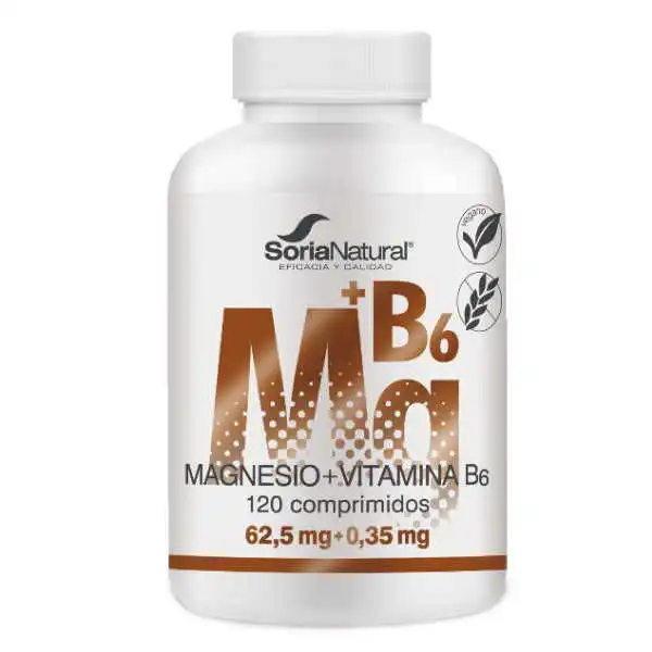 Magensio + Vitamina B6 Liberacion Sostenida 120 Comprimidos – Soria Natural