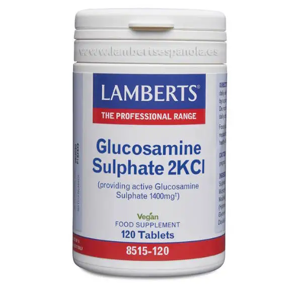 Glucosamina Sulfato 2Kci 1400Mg 120 Capsulas – Lamberts