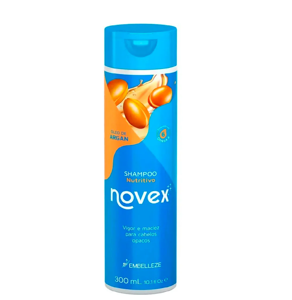 Embelleze Novex shampoo nutritivo Óleo de Argan 300ml