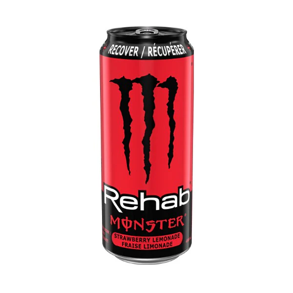 Monster Rehab limonada de fresa 458 ml