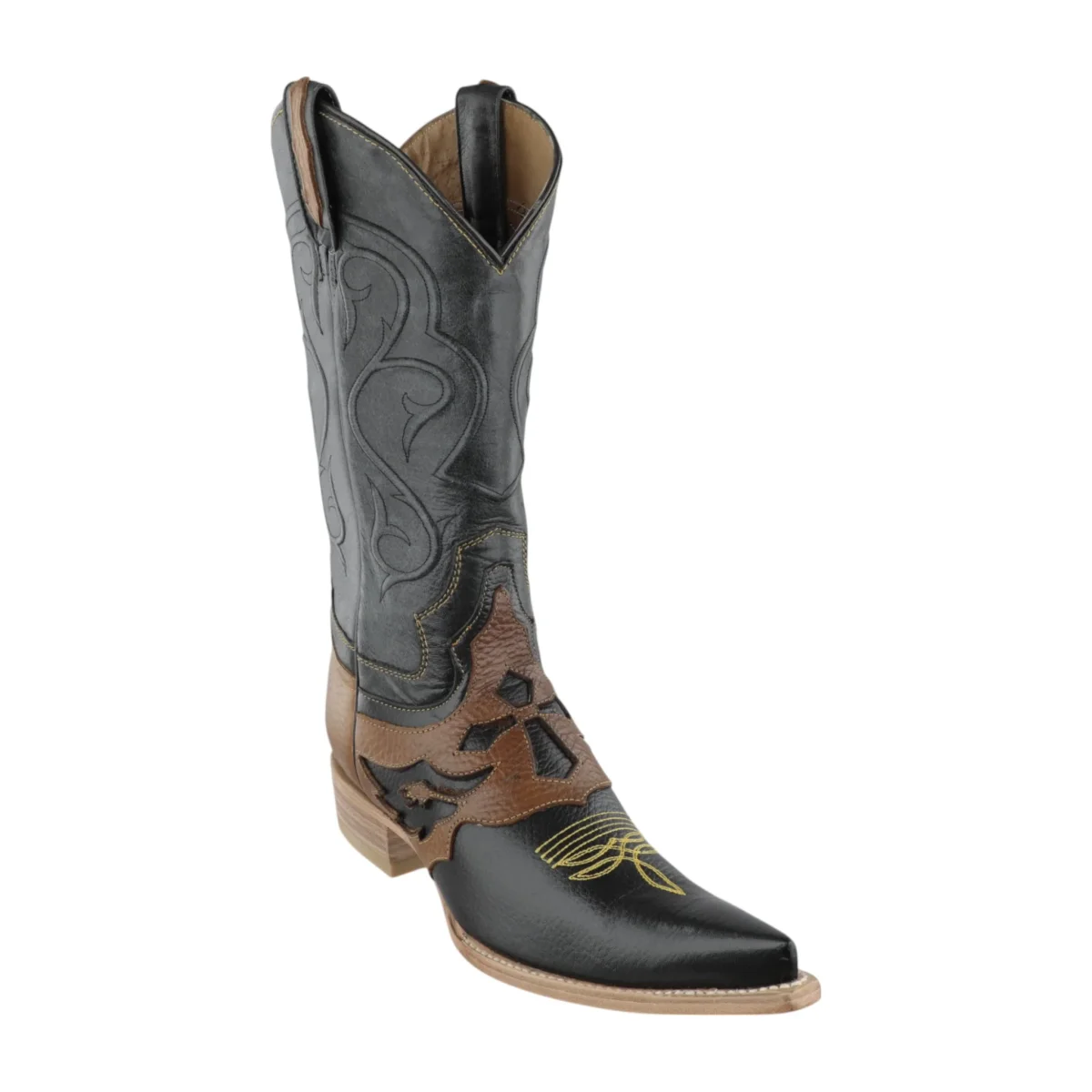 Botas Vaqueras 221 Piel Juárez Antifaz El General - Imagen 5